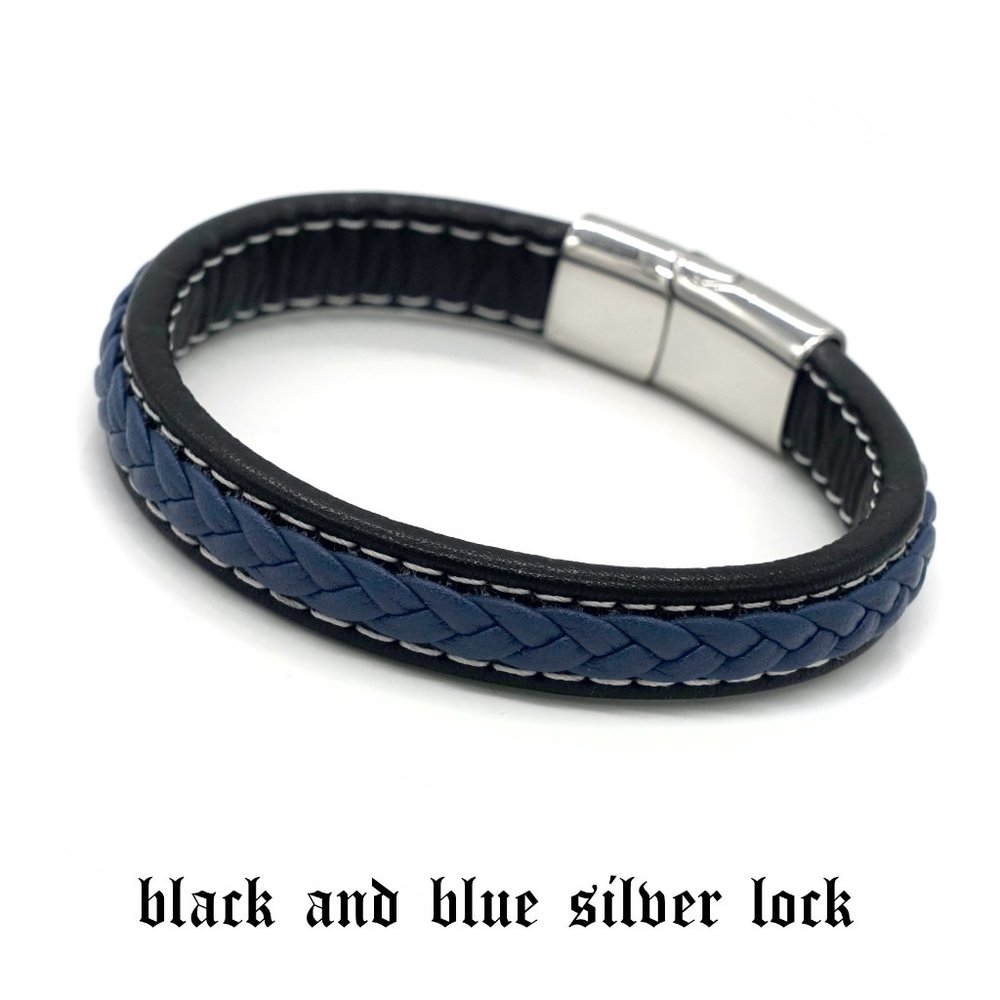 2️⃣ FOR 1️⃣ Mens leather bracelet with easy lock. - Picture 4 of 9